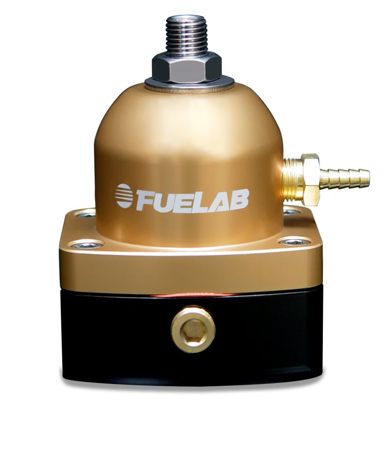 FuelabFuelab 515 EFI Adjustable FPR 25 - 90 PSI (2) - 6AN In (1) - 6AN Return - Gold