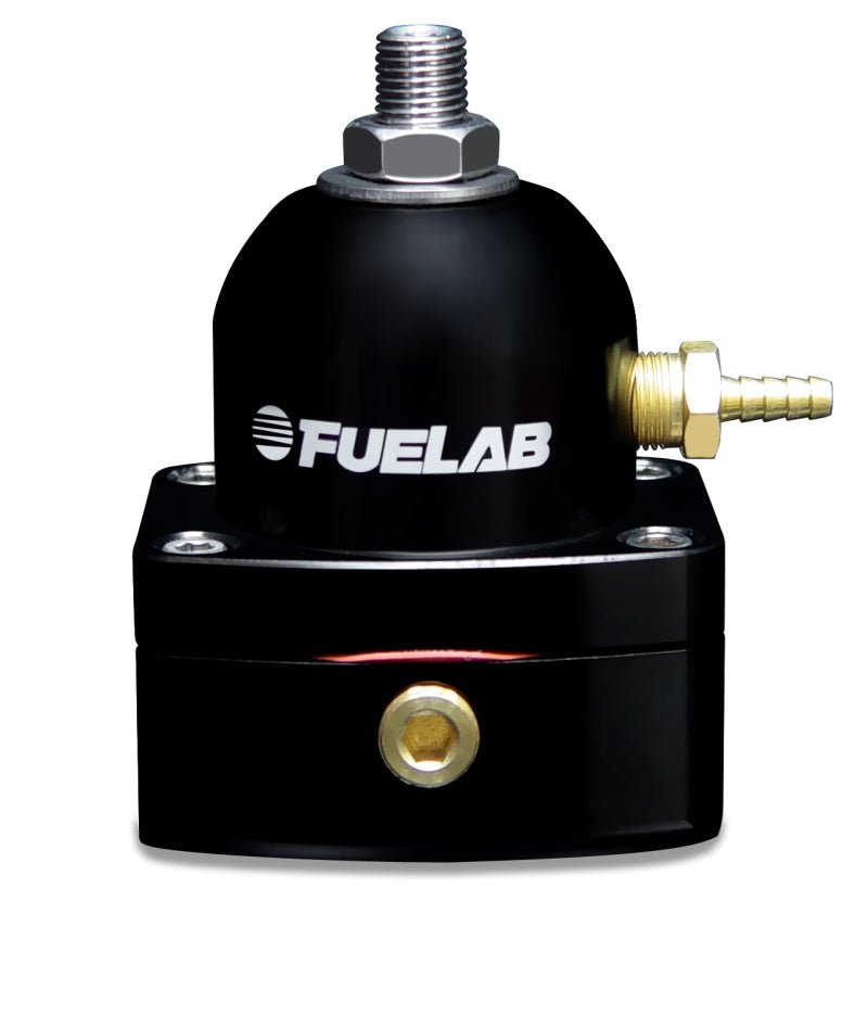 FuelabFuelab 525 EFI Adjustable FPR In - Line 25 - 90 PSI (1) - 6AN In (1) - 6AN Return - Black