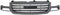 Sherman Grille Painted Dark Gray With Black Insert | Fits 2003-2007 GMC Sierra Classic | Parts Link GM1200476