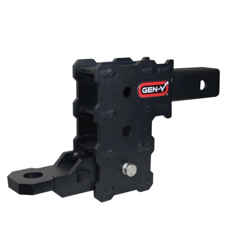 GEN - Y HitchGen - Y Phantom 2in Hollow Shank 4.5in Drop 500lb TW 12K Hitch w/GH - 102541 Mount/GH - 102359 Pin & Clip