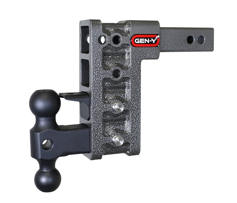 GEN - Y HitchGen - Y Mega Duty 2in Shank 7.5in Drop 1500lb TW 10K Hitch w/GH - 031 Dual - Ball/GH - 032 Pintle Lock