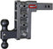 GEN - Y HitchGen - Y Mega Duty 2in Shank 7.5in Drop 2K TW 16K Hitch w/GH - 051 Dual - Ball