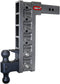 GEN - Y HitchGen - Y Mega Duty 2.5in Shank 15in Drop 21K Hitch w/Dual - Ball/Pintle Lock/Stabilizer Kit