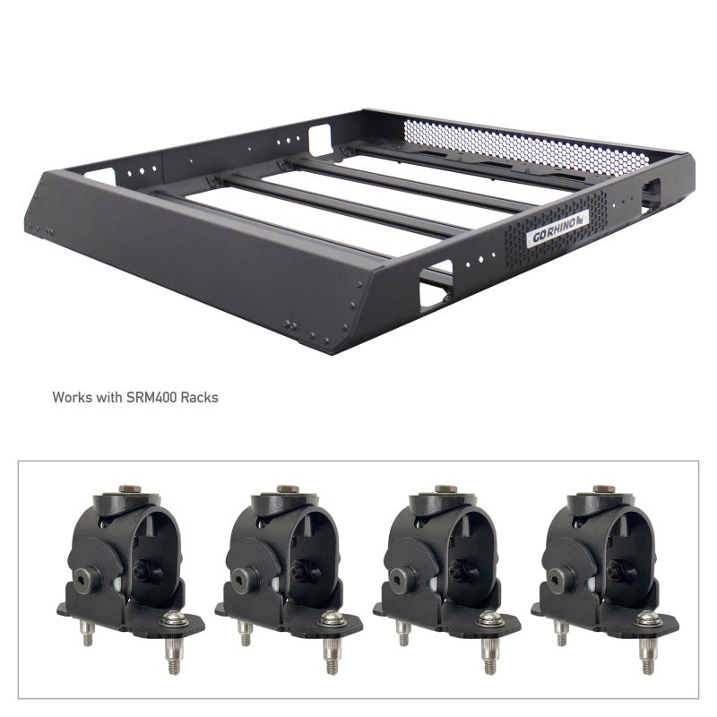 Go RhinoGo Rhino Adjustable Multi - Axis Mounting Kit for SRM Rack
