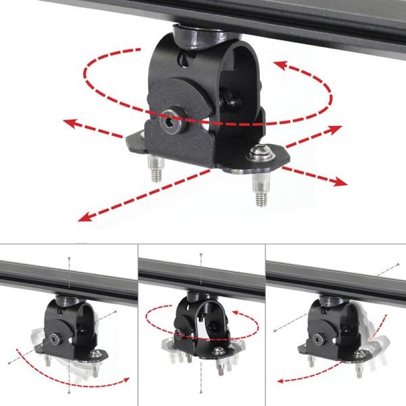 Go RhinoGo Rhino Adjustable Multi - Axis Mounting Kit for SRM Rack