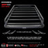 Go RhinoGo Rhino Universal 65in SRM 600 Basket Style Rack - Textured black