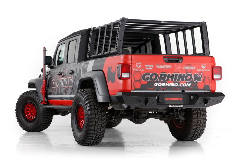 Go RhinoGo Rhino 19 - 21 Jeep Gladiator XRS Overland Xtreme Rack - Box 2 (Req. gor5950000T - 01)