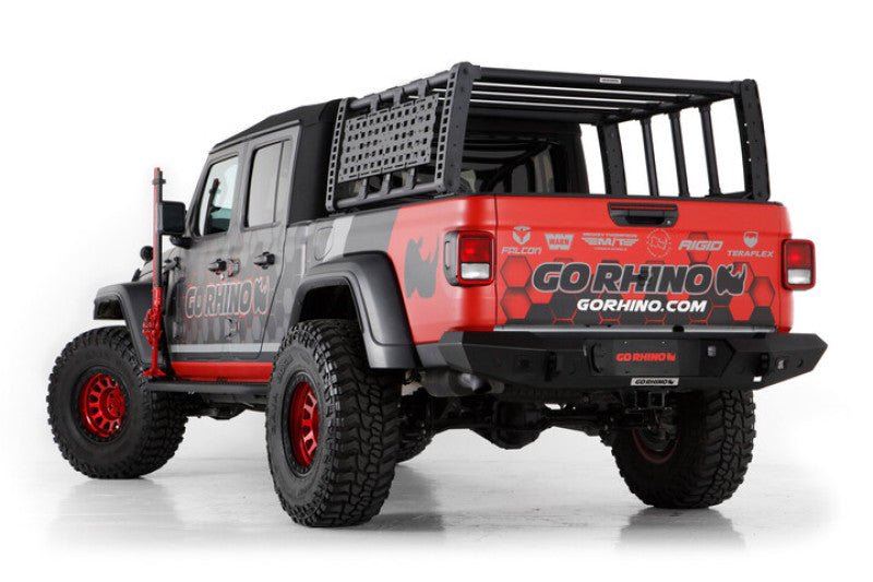 Go RhinoGo Rhino 19 - 21 Jeep Gladiator XRS Overland Xtreme Rack - Box 2 (Req. gor5950000T - 01)
