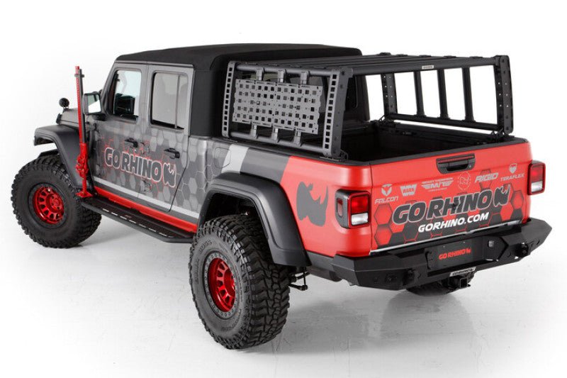 Go RhinoGo Rhino 19 - 21 Jeep Gladiator XRS Overland Xtreme Rack - Box 2 (Req. gor5950000T - 01)