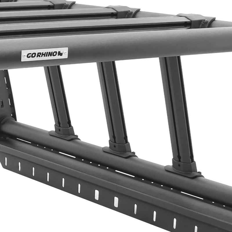 Go RhinoGo Rhino 15 - 22 Chevrolet/GMC Colorado/Canyon XRS Overland Xtreme Rack Blk - Box 1 (Req. 5951000T - 02)