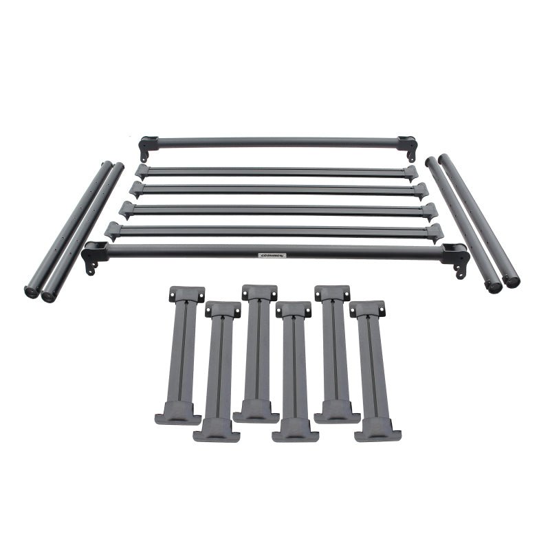 Go RhinoGo Rhino XRS Overland Xtreme Rack for Full Size Trucks (Box 1 - Req. 5952000T - 02) - Tex. Blk
