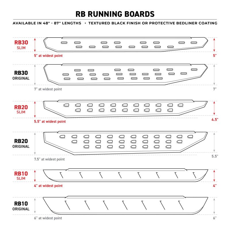Go RhinoGo Rhino 15 - 20 Chevrolet Colorado Brackets for RB Running Boards