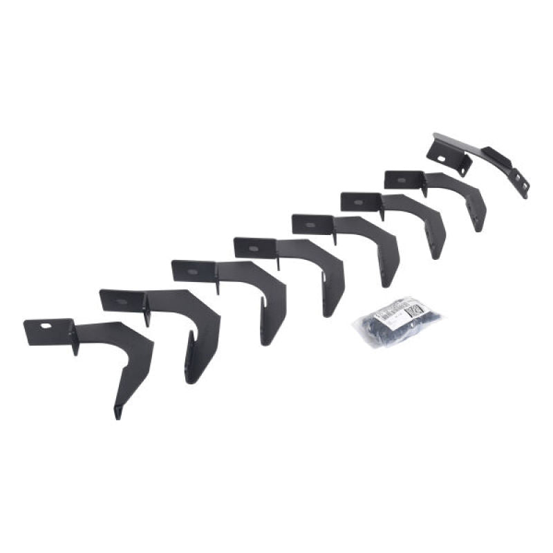 Go RhinoGo Rhino 15 - 22 GMC Canyon Crew Cab 4DR Mounting Brackets(V - Series V3/RB10 Slim/RB20 Slim) - Tex. Blk