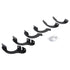 Go RhinoGo Rhino 14 - 22 Toyota 4Runner 4DR Mounting Brackets (For V - Series V3/RB10 Slim/RB20 Slim) - Tex. Blk