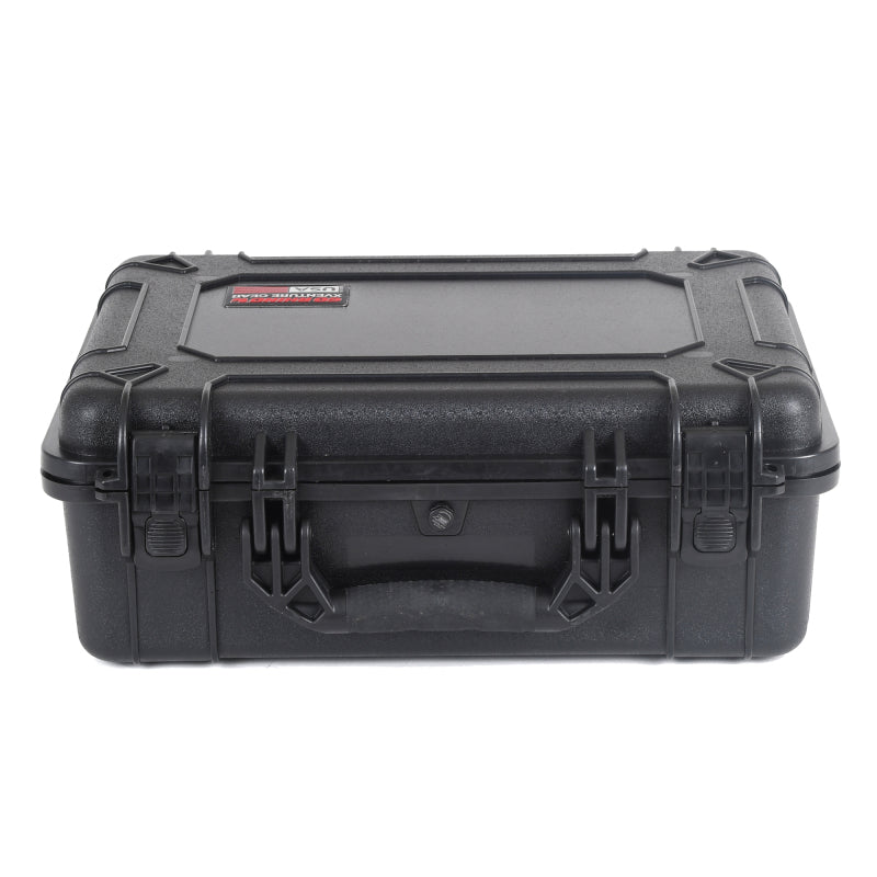Go RhinoGo Rhino XVenture Gear Hard Case - Large 20in. / Lockable / IP67 / Automatic Air Valve - Tex. Black