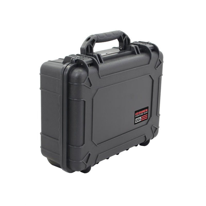 Go RhinoGo Rhino XVenture Gear Hard Case - Large 20in. / Lockable / IP67 / Automatic Air Valve - Tex. Black
