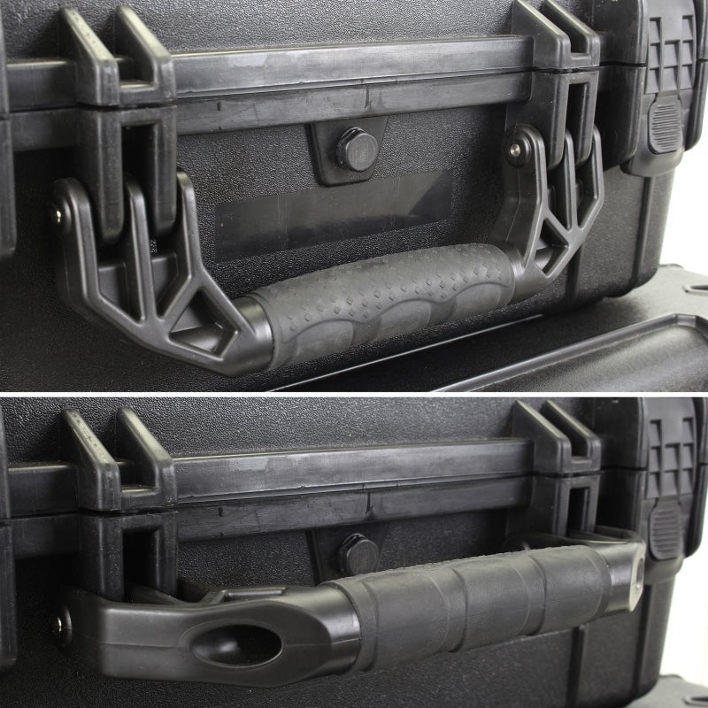 Go RhinoGo Rhino XVenture Gear Hard Case - Large 20in. / Lockable / IP67 / Automatic Air Valve - Tex. Black