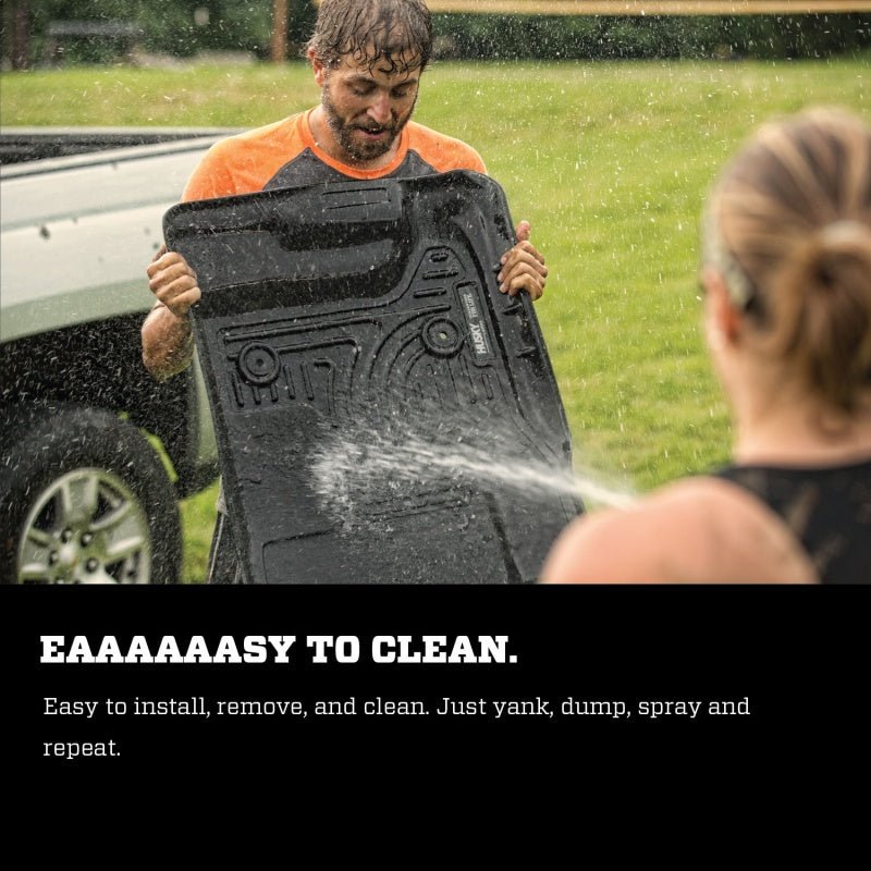 Husky LinersHusky Liners 2019 Ford Ranger SuperCrew Cab & SuperCab WeatherBeater Black Floor Liners