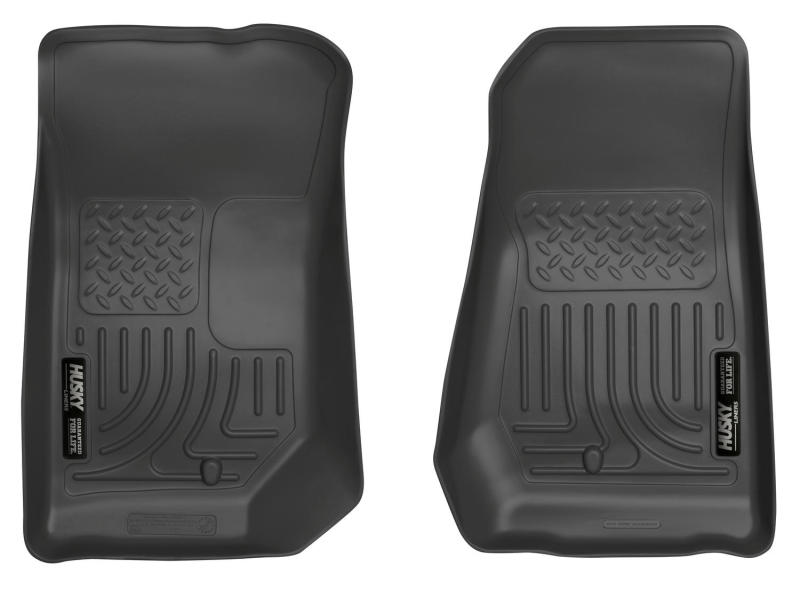 Husky LinersHusky Liners 07 - 12 Jeep Wrangler WeatherBeater Black Floor Liners