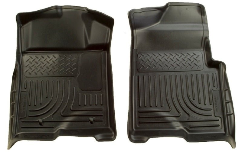 Husky LinersHusky Liners 09 - 12 Ford F - 150 Regular/Super/Super Crew Cab WeatherBeater Black Floor Liners