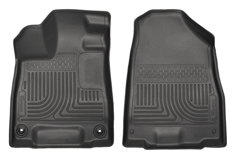 Husky LinersHusky Liners 2014 Acura MDX All Models Weatherbeater Black Front Floor Liners