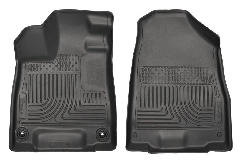 Husky LinersHusky Liners 2014 Acura MDX All Models Weatherbeater Black Front Floor Liners