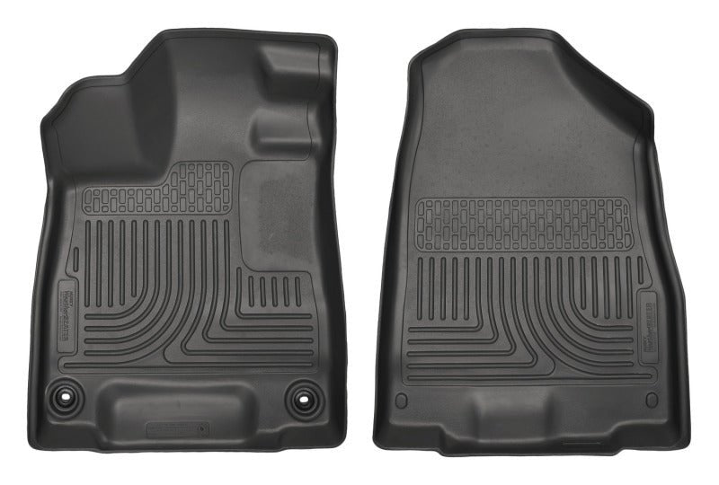 Husky LinersHusky Liners 2014 Acura MDX All Models Weatherbeater Black Front Floor Liners