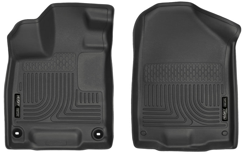 Husky LinersHusky Liners 2017 Honda Ridgeline WeatherBeater Front Black Floor Liners