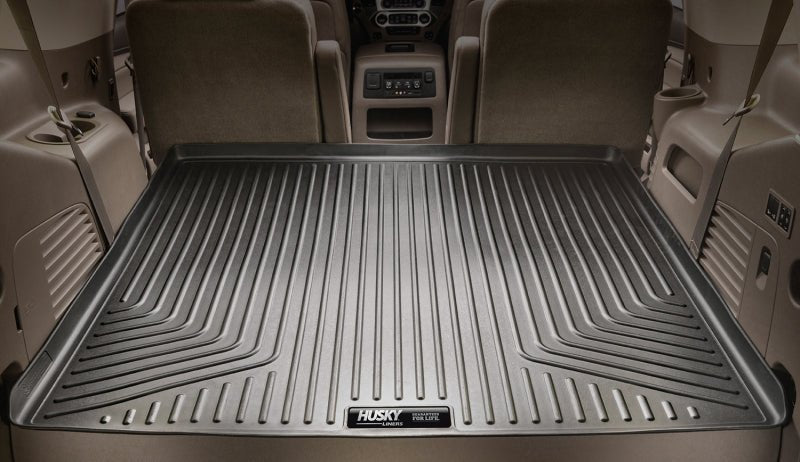 Husky LinersHusky Liners 13 - 16 Lexus LX570 / 13 - 16 Toyota Land Cruiser Weaterbeater Black Cargo/Trunk Liner