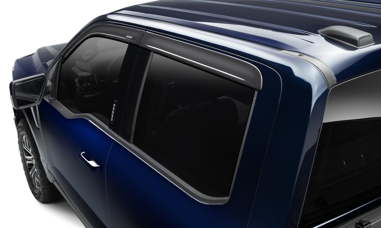 Husky LinersHusky Liners Low Profile Ventvisor Deflector; Smoke; Outside Mount; 4 pc. | 2854113