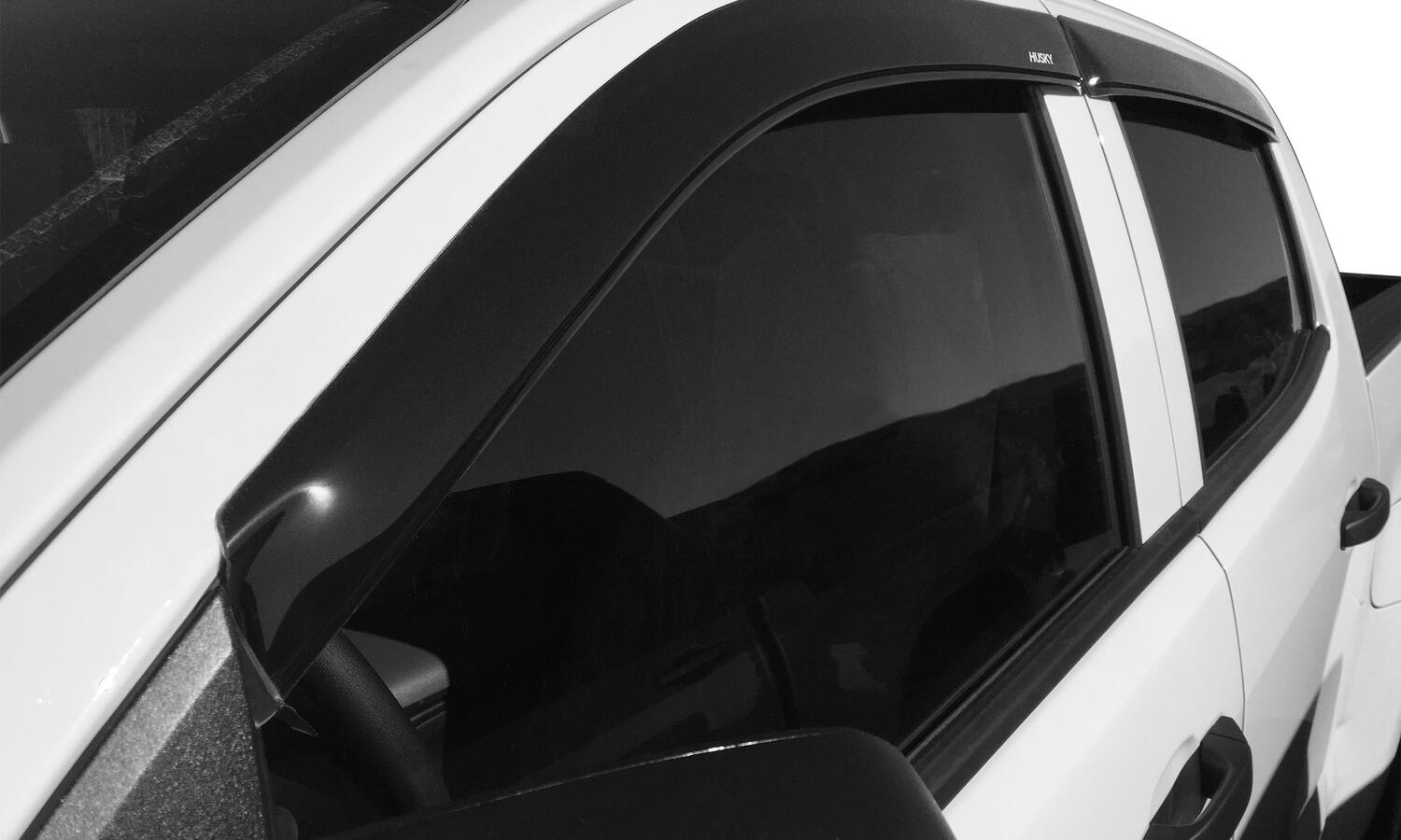 Husky LinersHusky Liners Low Profile Ventvisor Deflector; Smoke; Outside Mount; 4 pc. | 2854113