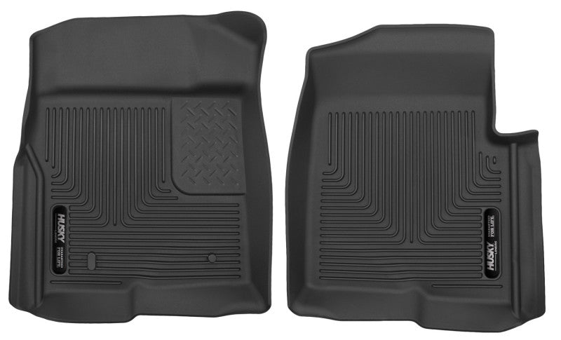 Husky LinersHusky Liners 09 - 12 Ford F - 150 Series Reg/Super/Crew Cab X - Act Contour Black Floor Liners