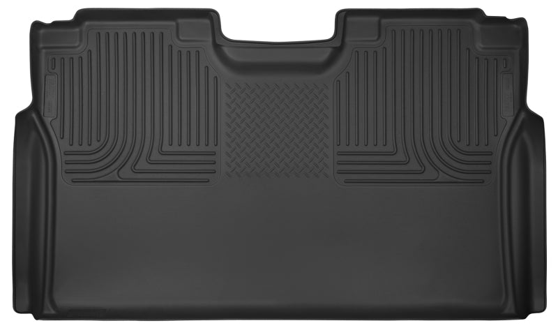 Husky LinersHusky Liners X - Act Contour Black 2nd Seat Floor Liners Full Coverage | 15 - 17 Ford F150 SuperCrew
