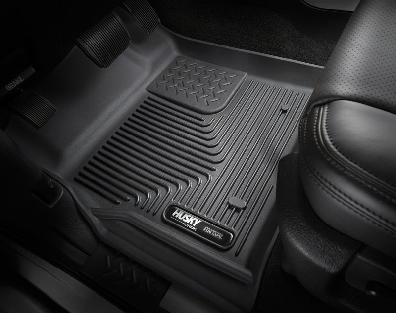 Husky LinersHusky Liners 12 - 13 Dodge Ram 1500/ 12 2500 & 3500 X - Act Contour Black Front Floor Liners