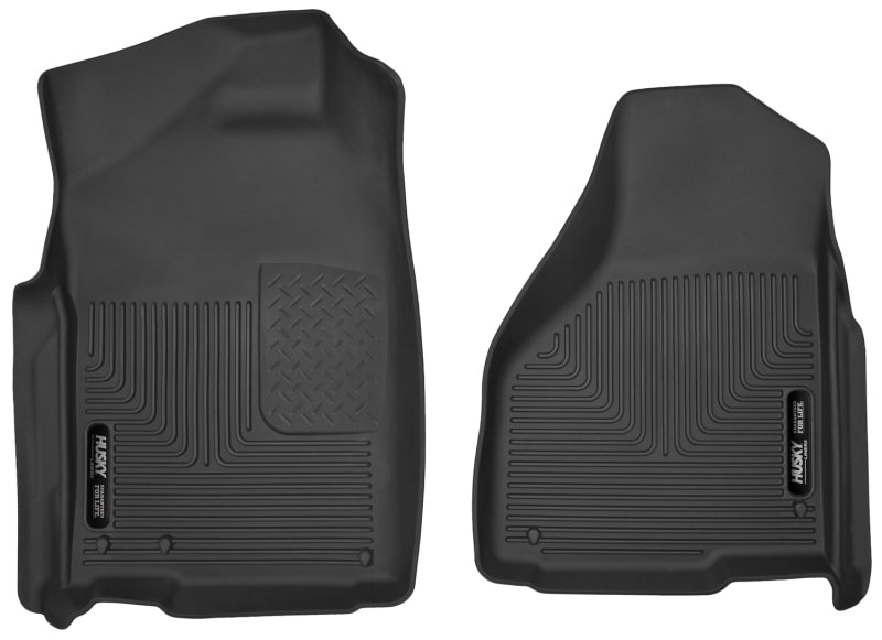 Husky LinersHusky Liners 09 - 14 Dodge Ram/Ram Quad Cab X - Act Contour Black Front Floor Liners