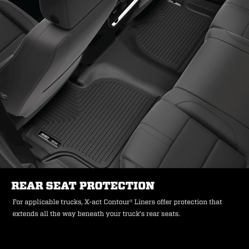 Husky LinersHusky Liners 11 - 22 Dodge Durango / 11 - 14 Jeep Grand Cherokee X - Act Contour Black Front Floor Liners