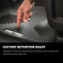 Husky LinersHusky Liners 09 - 18 Dodge Ram 1500 Crew Cab X - Act Contour Front & Second Seat Floor Liners - Black