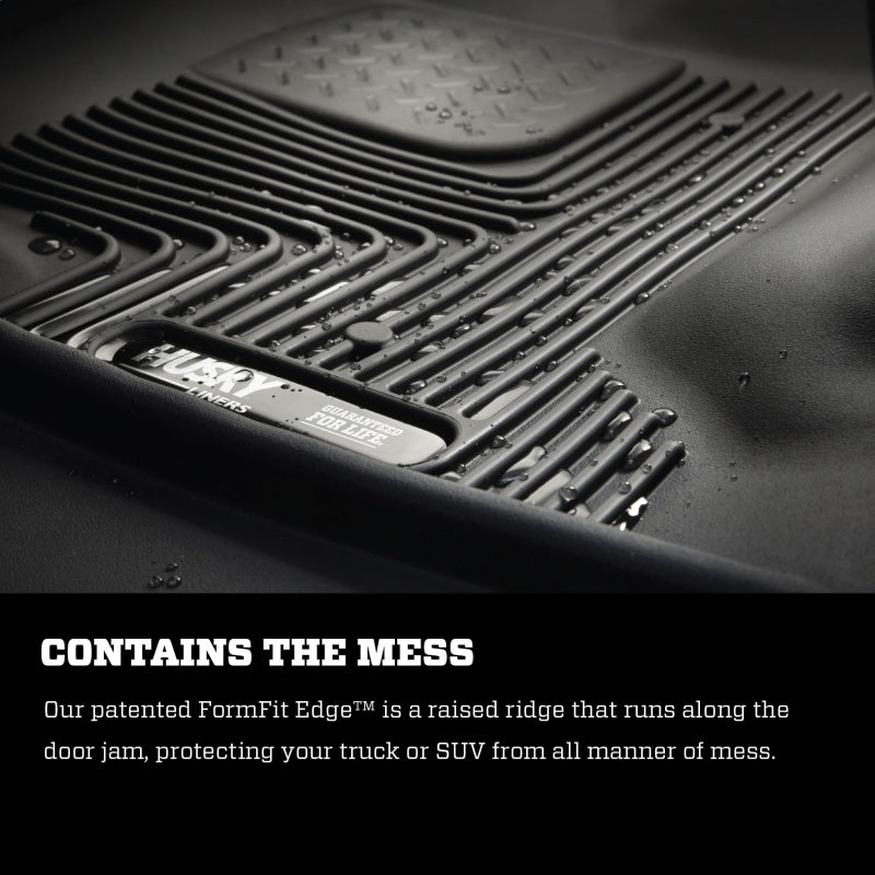 Husky LinersHusky Liners 2018 Toyota Tacoma Crew/Extended Cab X - Act Contour Black Front Floor Liners