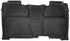 Husky LinersHusky Liners 14 - 15 Chevy Silverado Crew Cab X - Act Contour Black 2nd Row Floor Liners