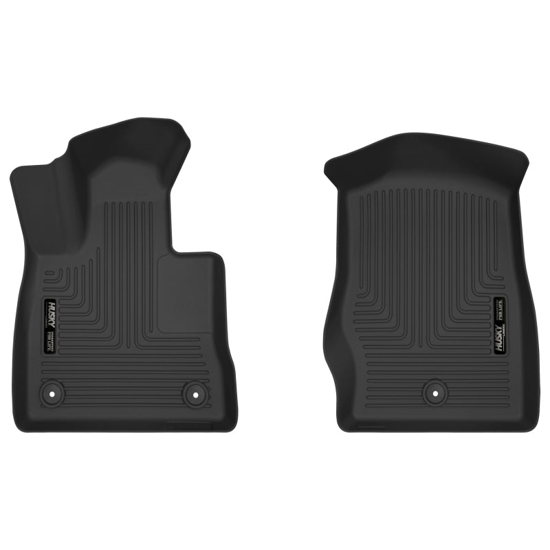 Husky LinersHusky Liners 2020+ Ford Explorer X - Act Contour Black Front Floor Liners