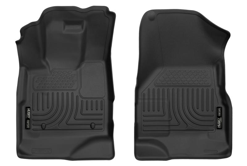 Husky LinersHusky Liners 10 - 17 GM Equinox/Terrain X - Act Contour Front Black Floor Liners