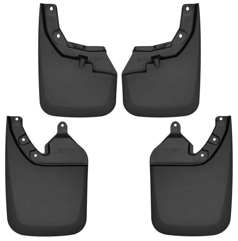 Husky LinersHusky Liners 16 - 22 Toyota Tacoma w/ OE Fender Flares Front and Rear Mud Guards - Black