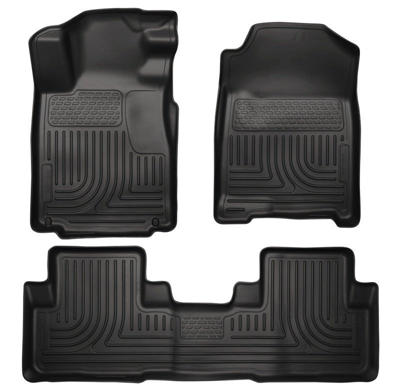 Husky LinersHusky Liners 11 - 12 Dodge Charger/Chrysler 300 WeatherBeater Combo Black Floor Liners