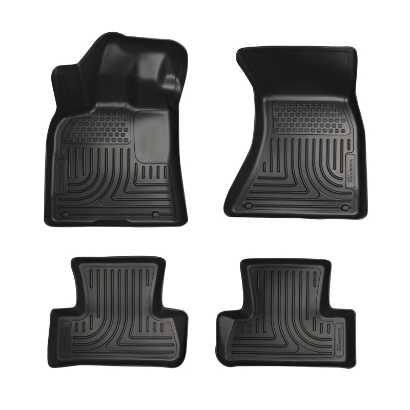 Husky LinersHusky Liners 11 - 12 Dodge Charger/Chrysler 300 WeatherBeater Combo Black Floor Liners