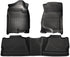 Husky LinersHusky Liners 07 - 12 Chevy Silverado/GMC Sierra Crew Cab WeatherBeater Combo Black Floor Liners