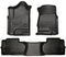 Husky LinersHusky Liners 14 Chevrolet Silverado/GMC Sierra Dbl Cab WeatherBeater Black Front&2nd Seat Floor Line