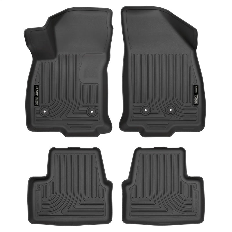 Husky LinersHusky Liners 2016 Chevrolet Volt WeatherBeater Combo Black Floor Liners