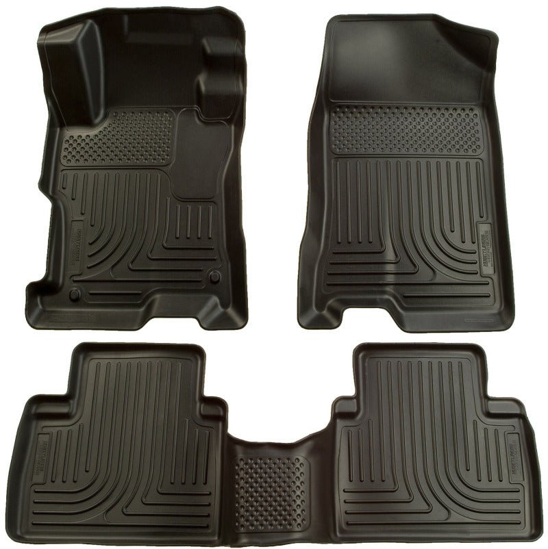Husky LinersHusky Liners 2012 Honda Civic WeatherBeater Combo Black Floor Liners