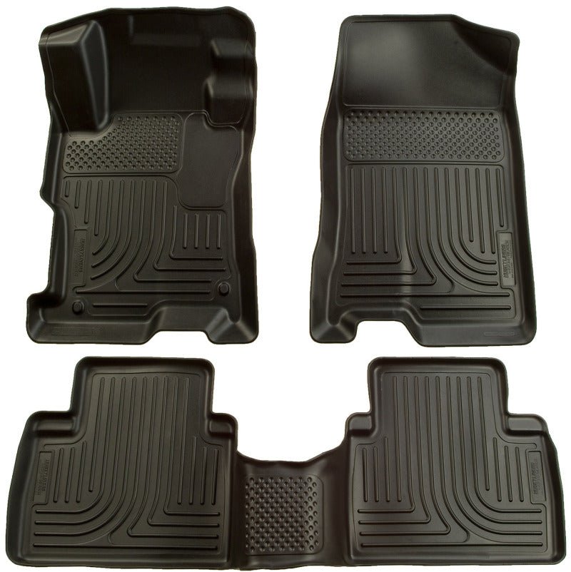 Husky LinersHusky Liners 2012 Honda Civic WeatherBeater Combo Black Floor Liners