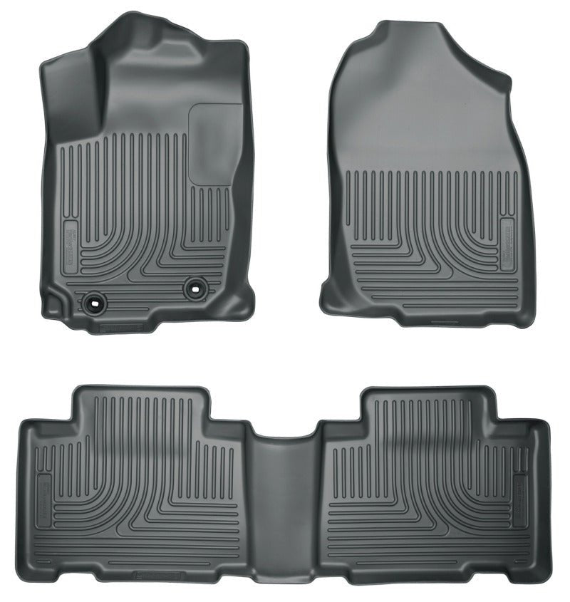 Husky LinersHusky Liners 2013 Honda Accord WeatherBeater Black Front & 2nd Seat Floor Liners (4 - Door Sedan Only)
